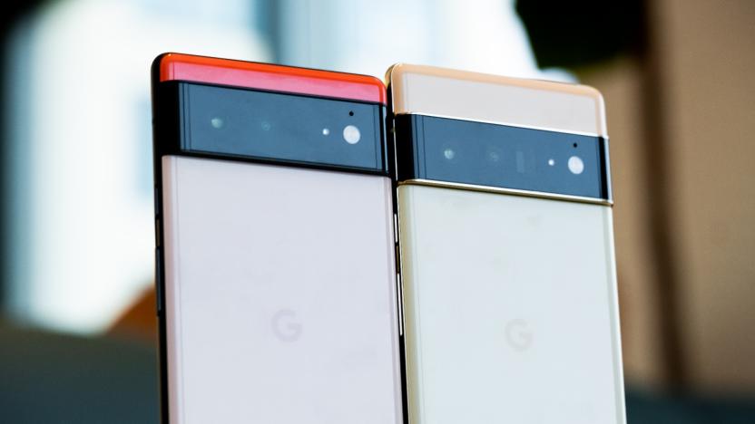 Google's Pixel 6 and Pixel 6 Pro smartphones