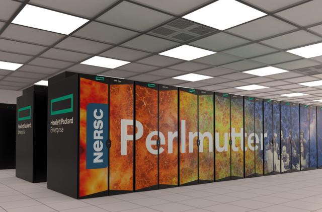 NERSC Perlmutter AI supercomputer