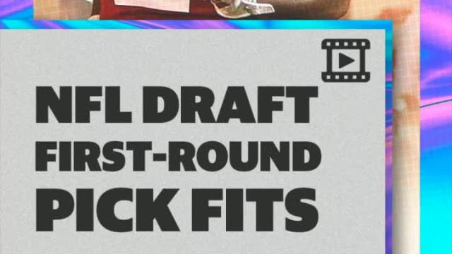 NFL draft first-round pick fits
