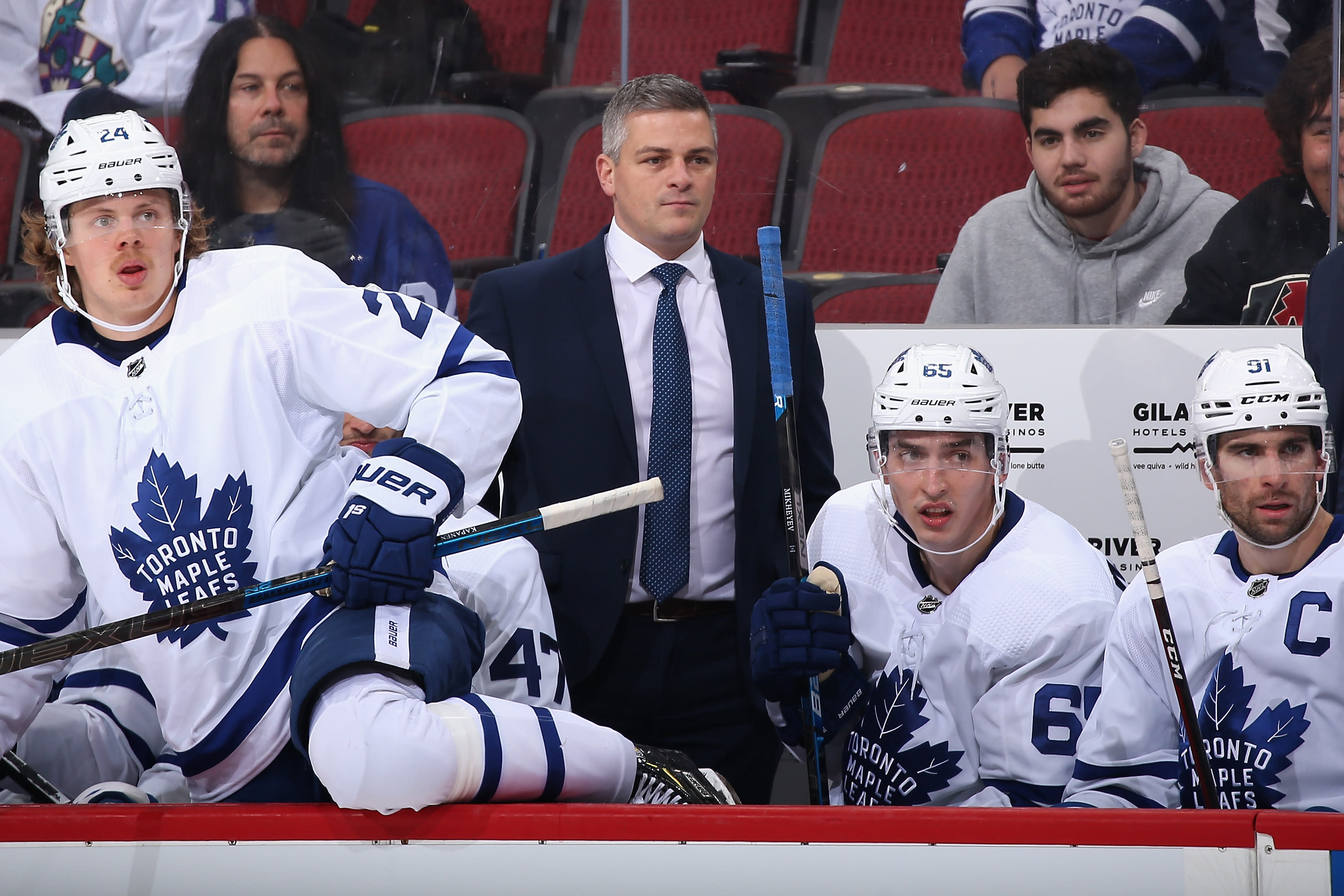 NHL: How the Leafs' 11-forward experiment is working out - Yahoo Sports