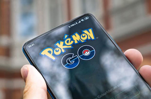 'Pokemon Go' on an Android phone