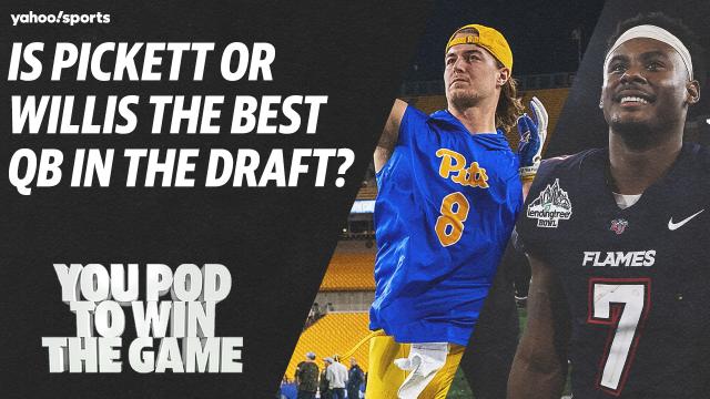 Is Kenny Pickett or Malik Willis the best QB in the 2022 draft?