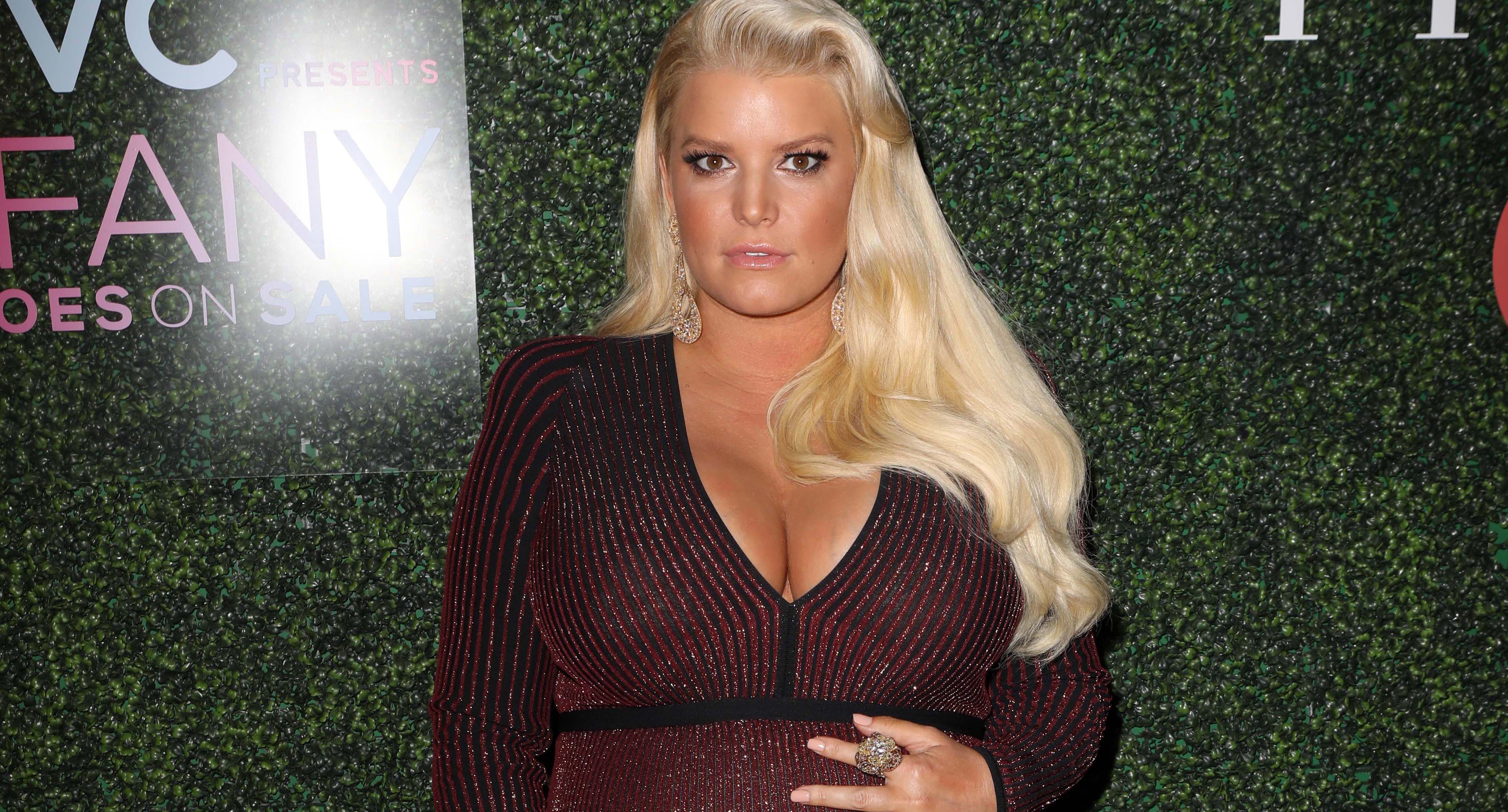 Jessica Simpson pregnancy swelling detox - 4160 x 2240 jpeg 1131kB