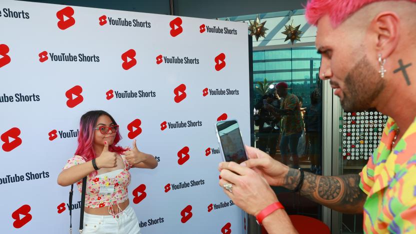 MEXICO CITY, MEXICO - MAY 27: Susana Mouriz and Ariel Perez attend YouTube Shorts Mexico Creator Event at Google Mexico on May 27, 2022 in Mexico City, Mexico. (Photo by Hector Vivas/Getty Images for Youtube)