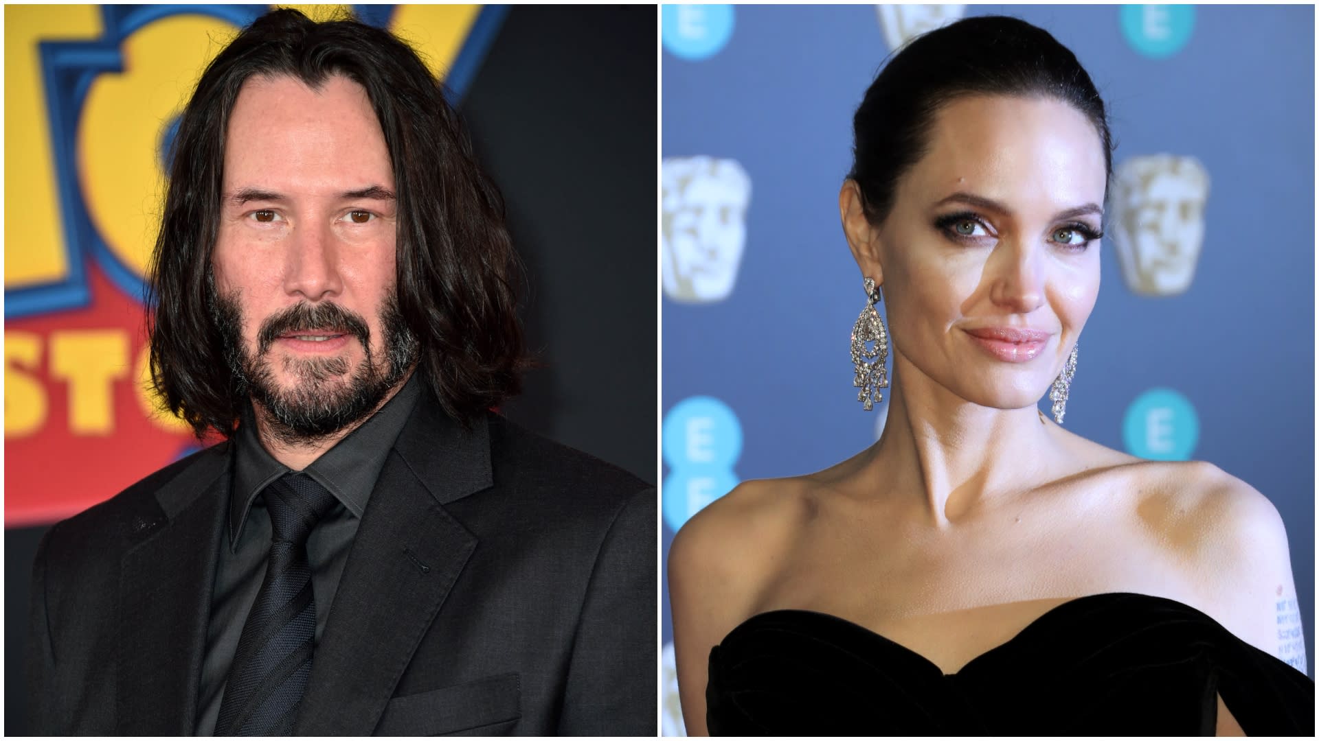 Heres What Keanu Reeves Had To Say About Those Angelina Jolie Dating 0584