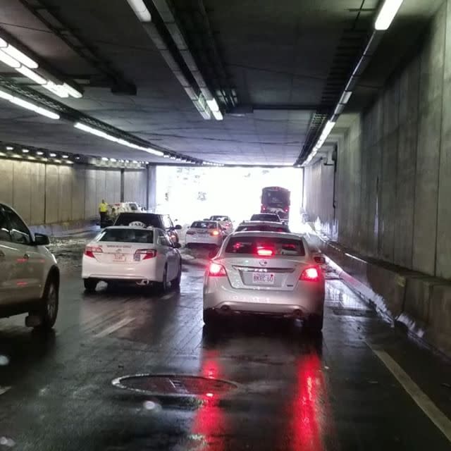 Tunnels Flood at Boston's Logan International Airport