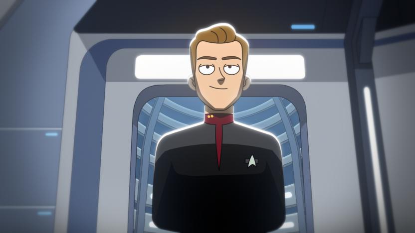 "We'll Always Have Tom Parisâ -- Robert Duncan McNeill as Tom Paris of the Paramount+ series STAR TREK: LOWER DECKS. Photo: PARAMOUNT+ Â©2021 CBS Interactive, Inc. All Rights Reserved **Best Possible Screen Grab** 