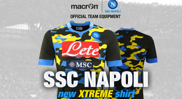 napoli camouflage jersey