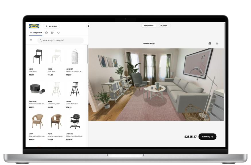 IKEA's AR app lets you preview its furniture in your own house