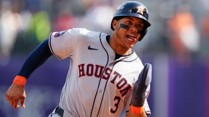 Getty Images - MEXICO CITY, MEXICO - APRIL 28: Jeremy Pena #3 of the Houston Astros rounds the bases to score in the eighth inning of a 2024 Mexico City Series game between the Houston Astros and the Colorado Rockies at Alfredo Harp Helú Stadium on Sunday, April 28, 2024 in Mexico City, Mexico. (Photo by Daniel Shirey/MLB Photos via Getty Images)