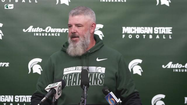 Michigan State defensive coordinator Scottie Hazelton explains how they're fixing things