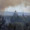 Roma, a fuoco collina di Monte Mario: incendio devastante