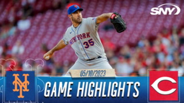 Justin Verlander's dominant outing leads Mets to a 2-1 win over the Reds | Mets Highlights