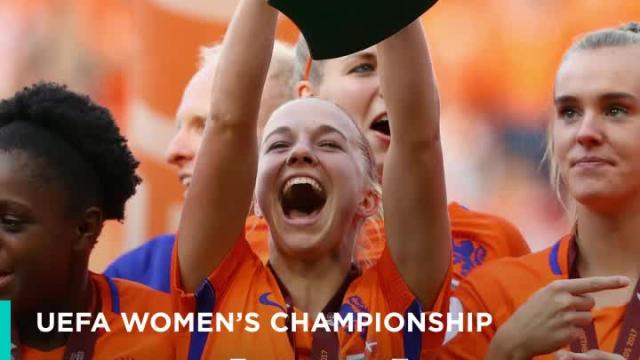 Netherlands wins women's European soccer championship