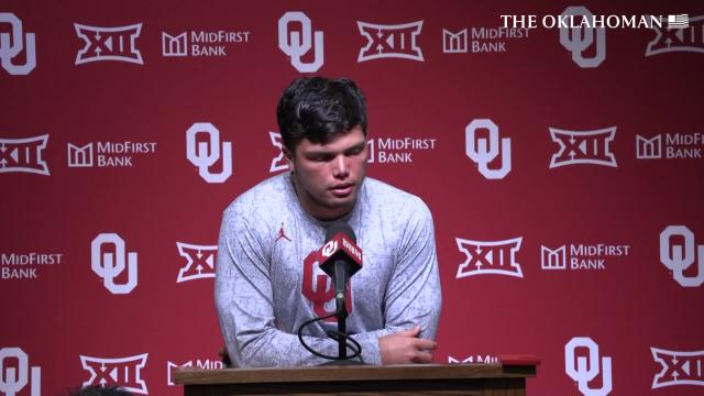 Oklahoma quarterback Dillon Gabriel talks about mistakes in Kansas State game
