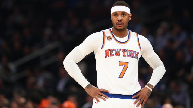 Carmelo Anthony joins Westbrook and George in OKC