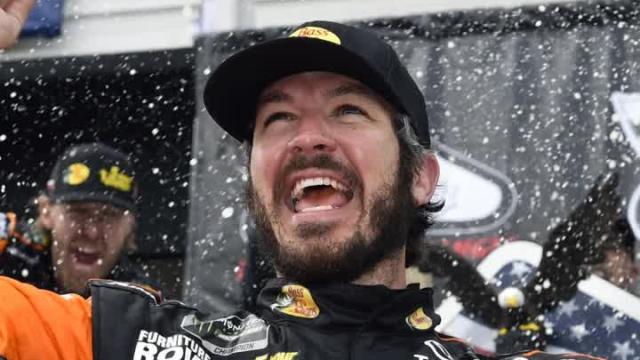 Truex Jr.'s team fakes out Harvick's as Truex easily wins at Sonoma