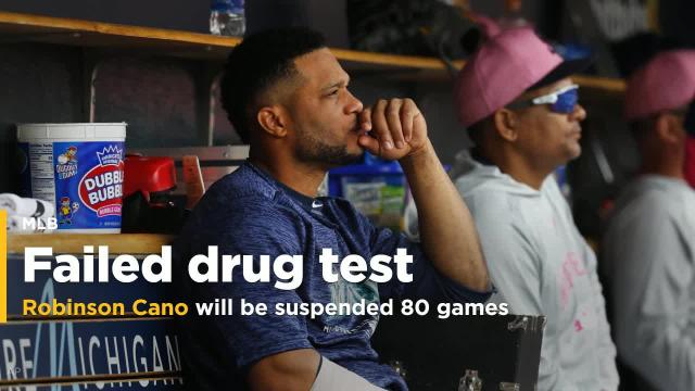 Robinson Cano will be suspended 80 games