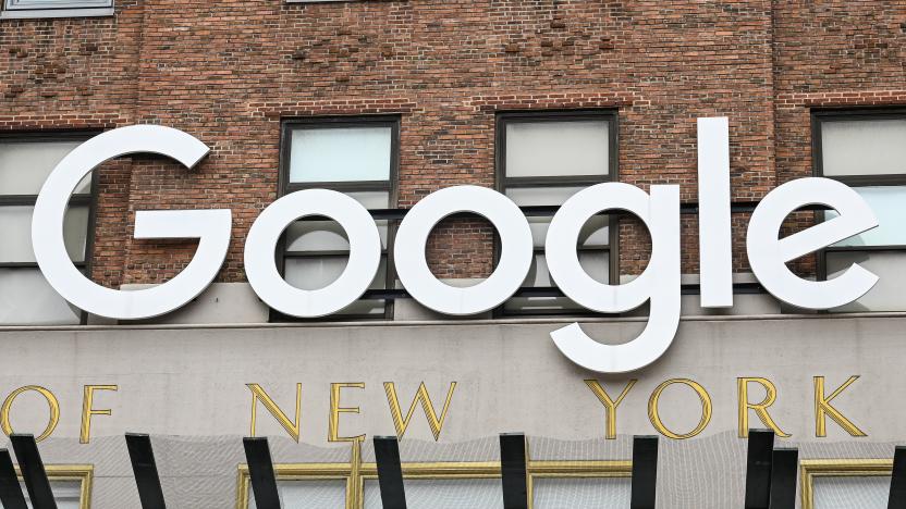 NEW YORK, NEW YORK - MAY 19: The Google offices in NYC are closed during the COVID-19 pandemic on May 19, 2020 in New York City. COVID-19 has spread to most countries around the world, claiming over 323,000 lives with infections of over 4.9 million people. (Photo by Ben Gabbe/Getty Images)