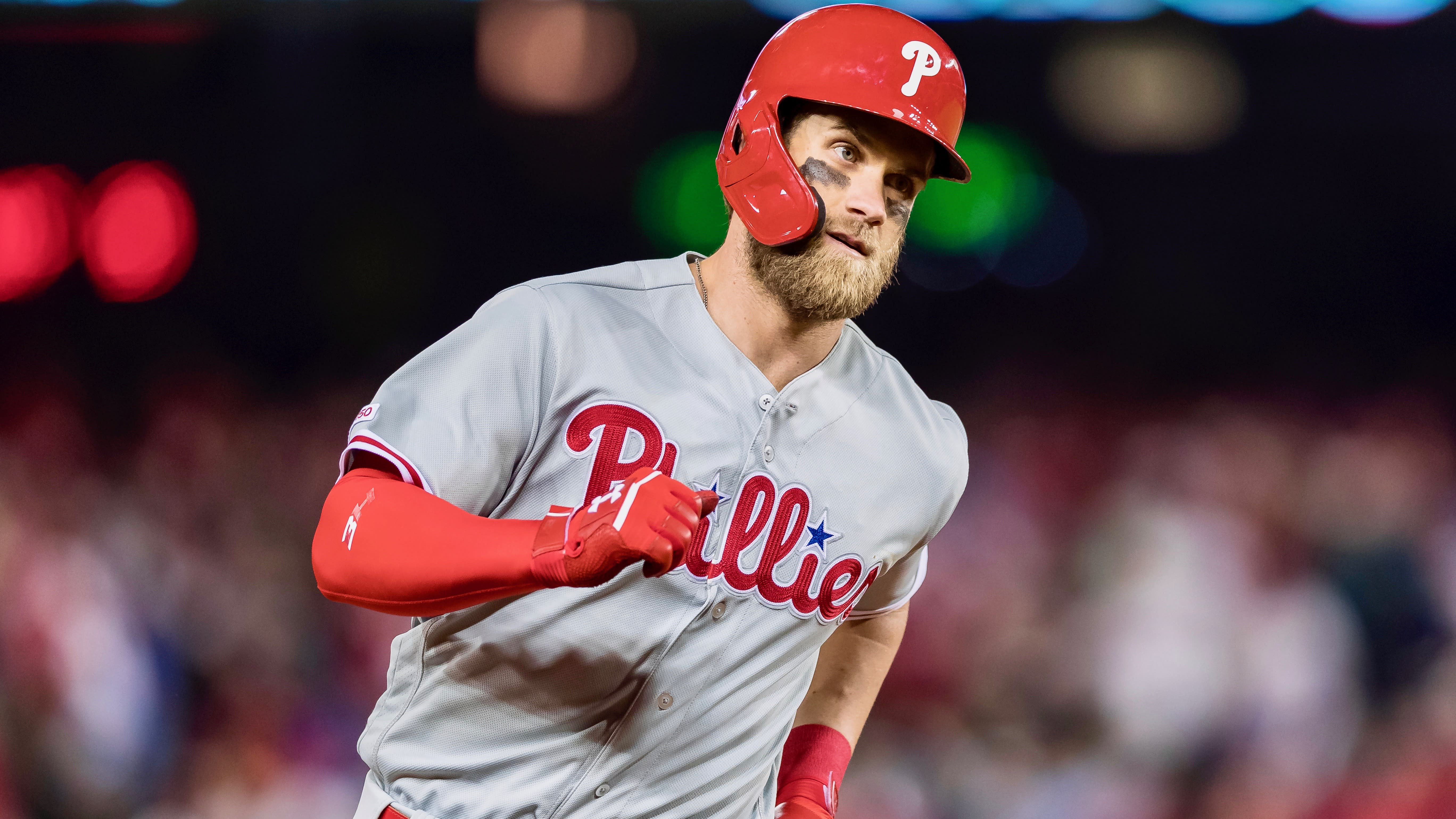 Nationals fans wear altered Bryce Harper jerseys on Opening Day