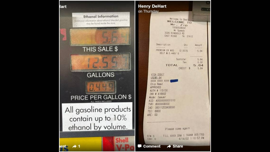 Gas station owner ‘on verge of tears’ after undercharging for fuel in Tennessee
