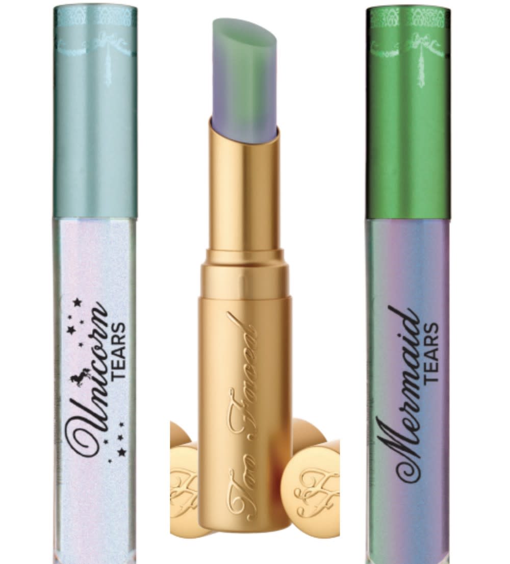 Too Faced teased a new lipstick collection that’s like Unicorn Tears on ste...