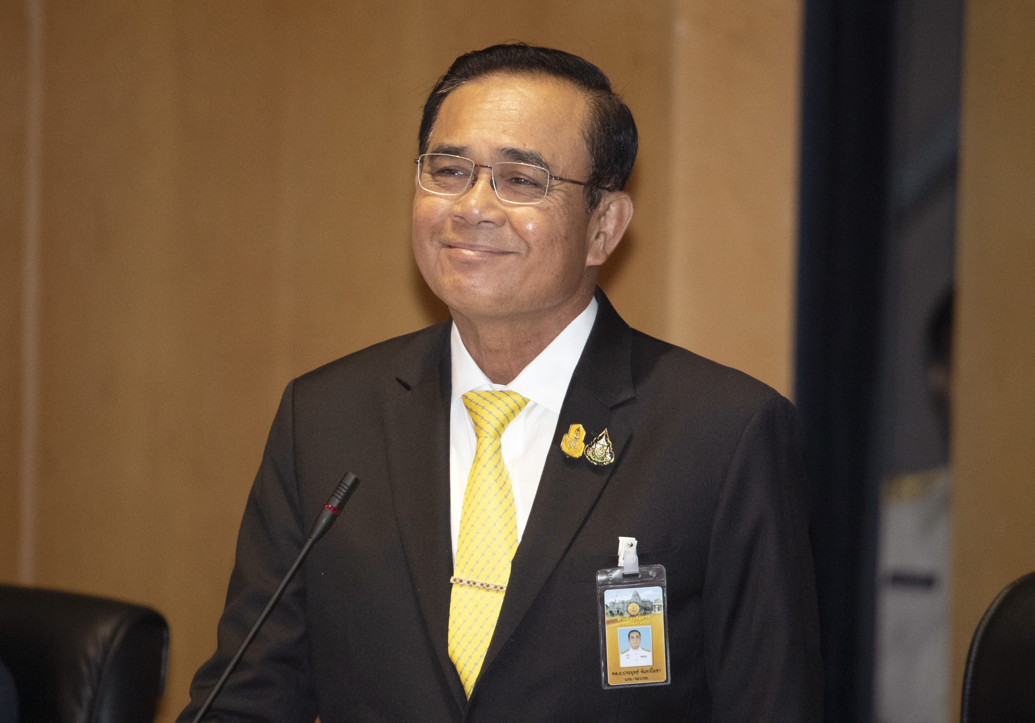 Thai PM gives 1st policy statement before elected lawmakers