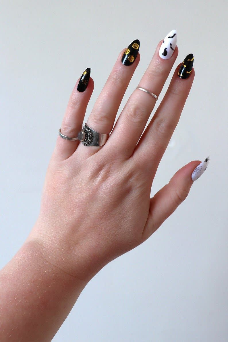 These Halloween Nail Ideas Are The Perfect Combo Of Creepy And Cute