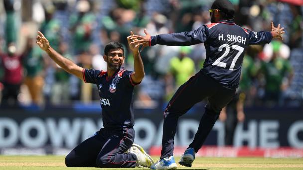 USA stuns Pakistan in T20 World Cup super over