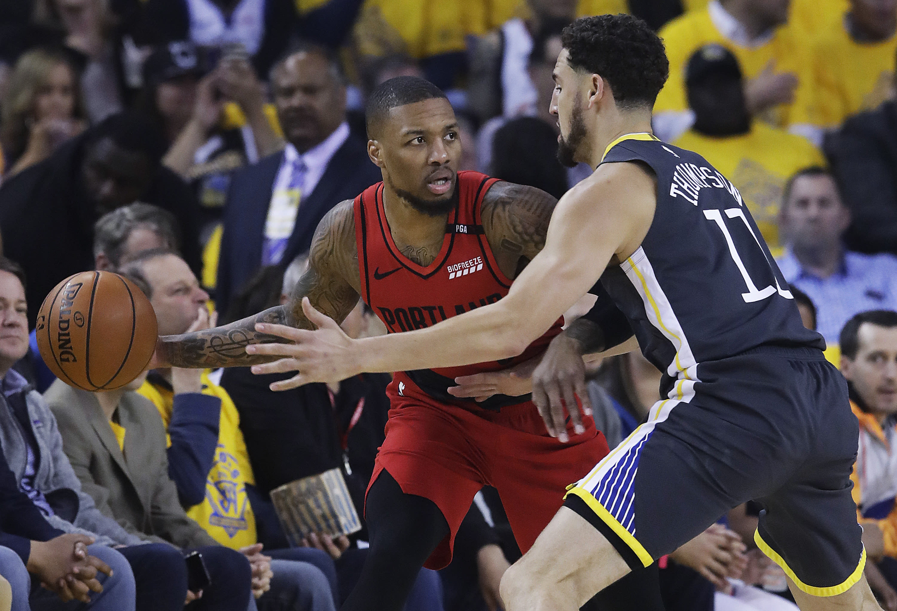 pga on trail blazers jersey