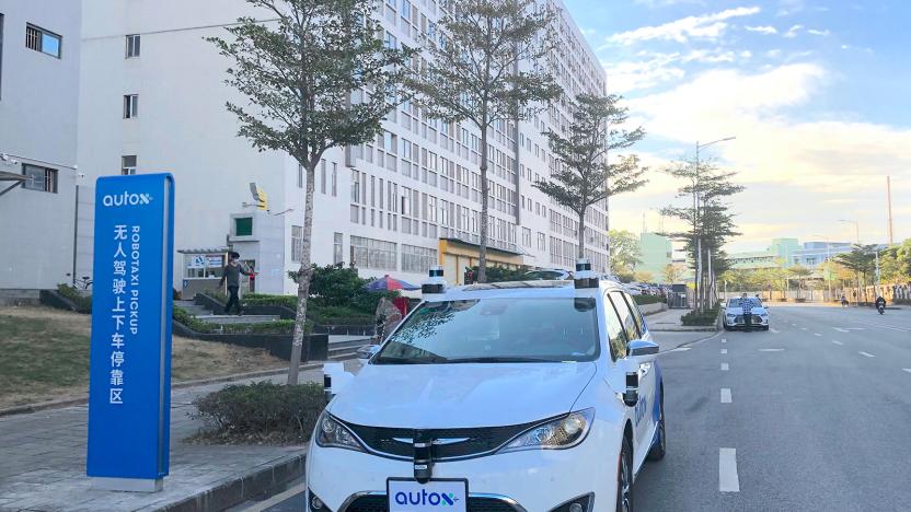 AutoX fully driverless robotaxi in Shenzhen, China