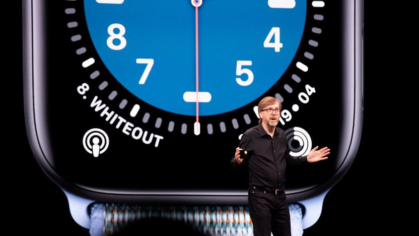 Apple's vice president of technology Kevin Lynch speaks during the keynote address during Apple's Worldwide Developer Conference (WWDC) in San Jose, California on June 3, 2019. (Photo by Brittany Hosea-Small / AFP)        (Photo credit should read BRITTANY HOSEA-SMALL/AFP via Getty Images)