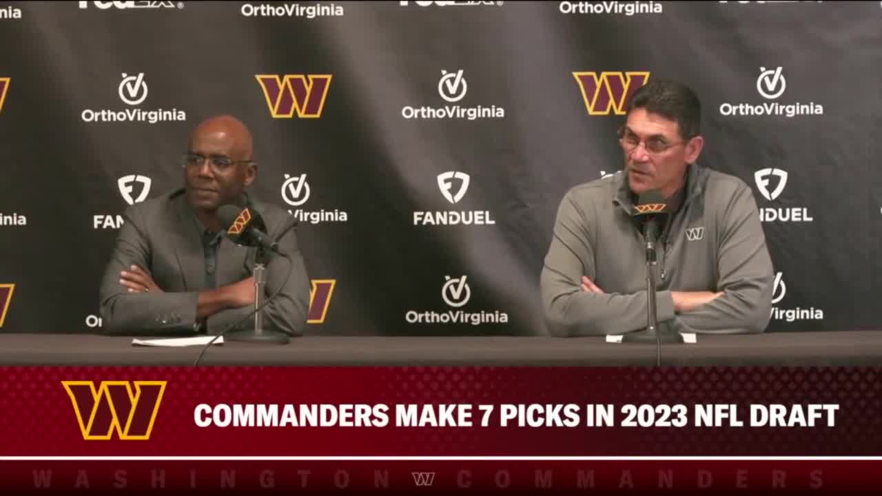 Commanders bolster defense and offensive line at NFL draft