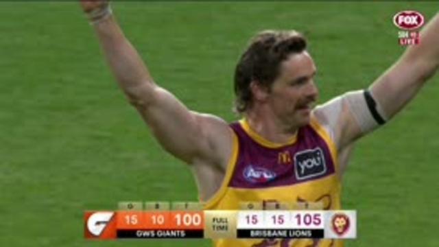 Daniher drives Lions into prelim after epic comeback over Giants