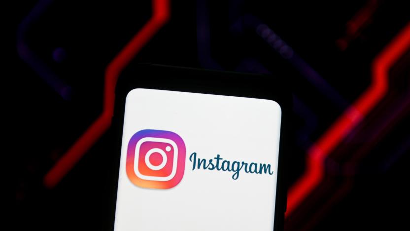 POLAND - 2020/06/15: In this photo illustration an Instagram logo seen displayed on a smartphone. (Photo Illustration by Mateusz Slodkowski/SOPA Images/LightRocket via Getty Images)