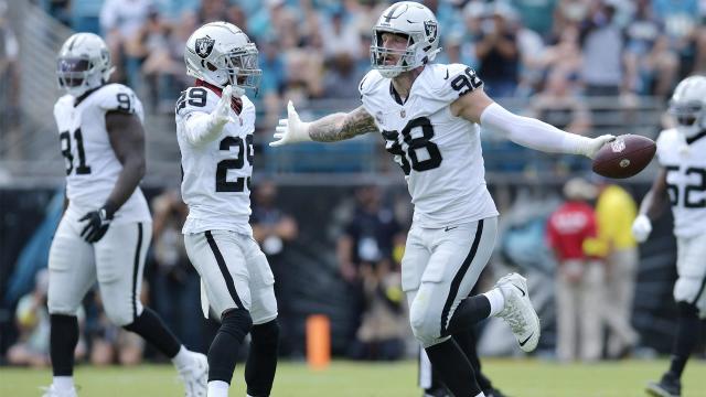 Baker Mayfield plays four series, throws touchdown before departing - NBC  Sports