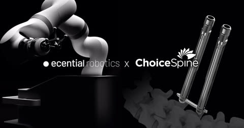 eCential Robotics and ChoiceSpine Announce Long-Term Partnership to Enhance Robotic Spine Implant Surgery - Image