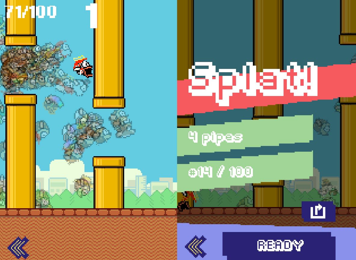 經典手遊推出99鳥大逃殺 Flappy Royale 網頁版免費玩