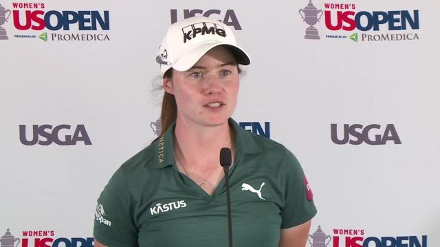 WATCH: Duke grad Leona Maguire comfortable in US Women's Open at Pine Needles