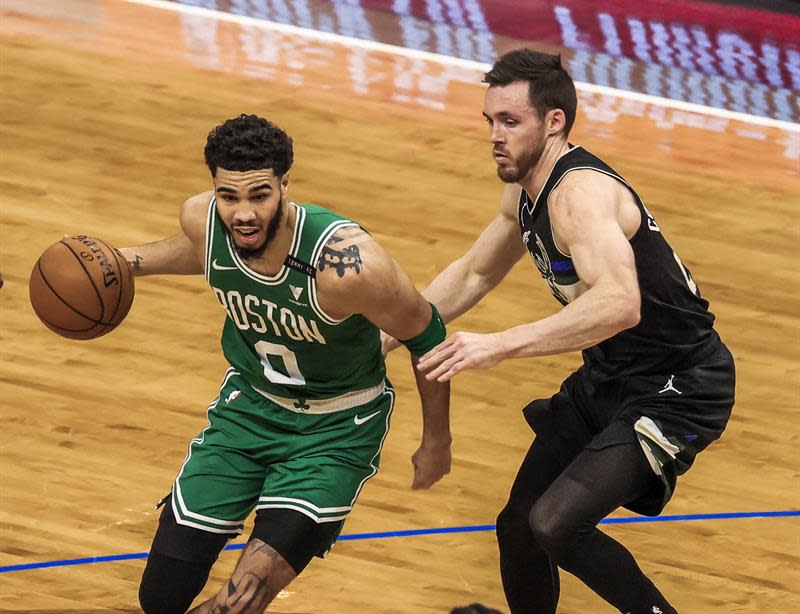 108-124.  Tatum and the Celtics were far superior to the Timberwolves