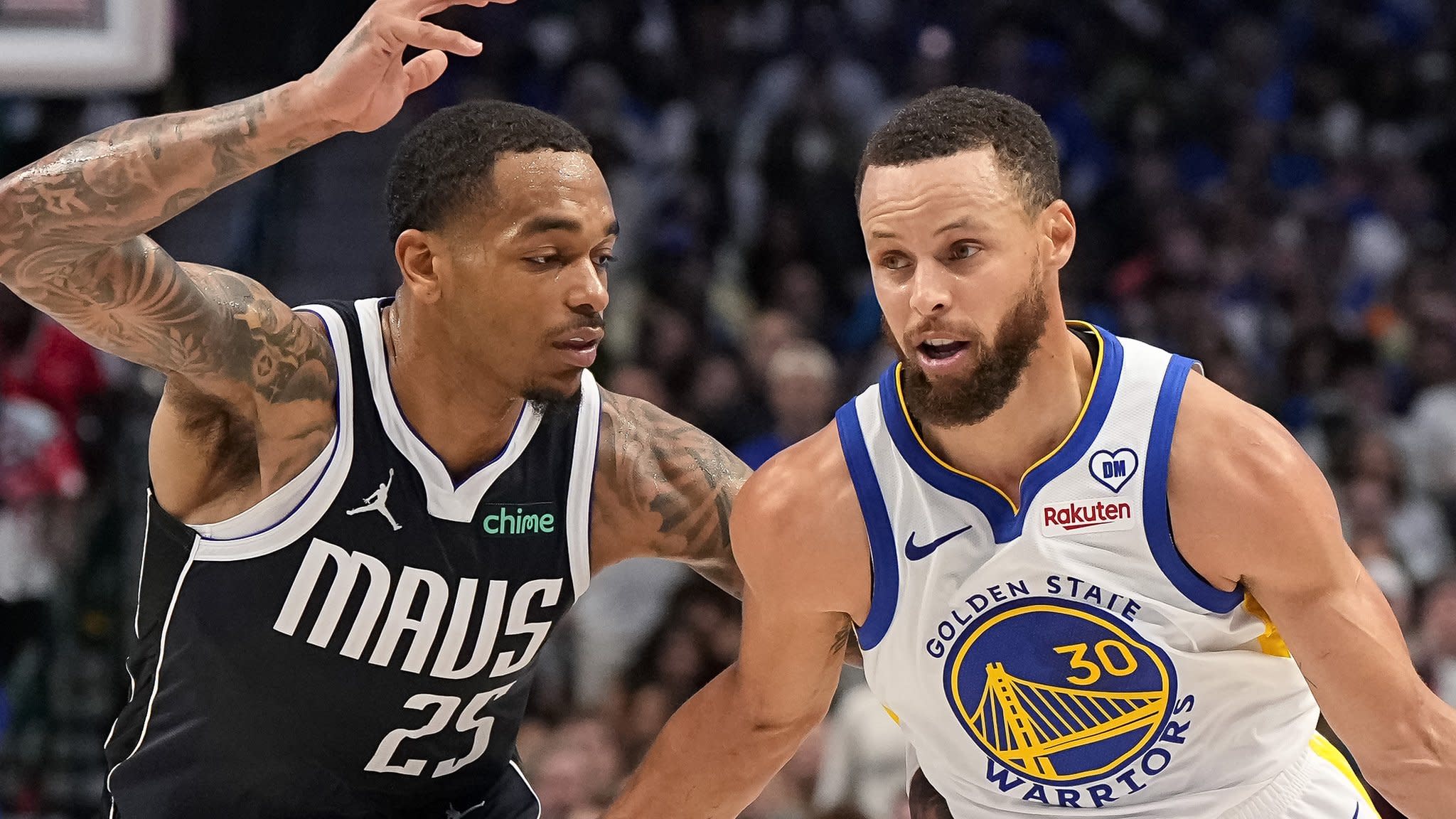 NBA: PJ Washington leads Dallas Mavericks to win over Golden State Warriors