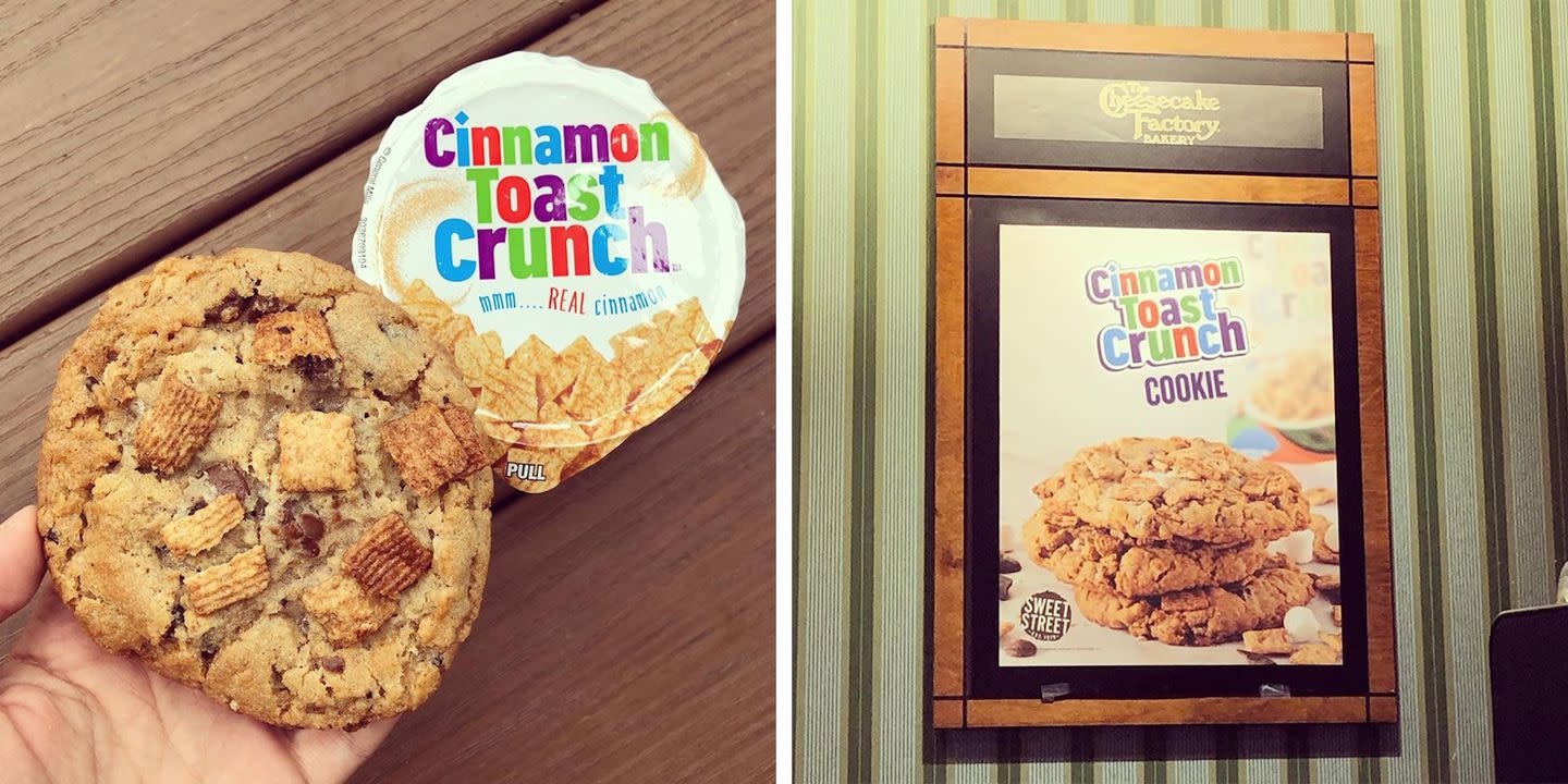 The Barnes Noble Cafe Is Serving Up A New Cinnamon Toast Crunch Cookie