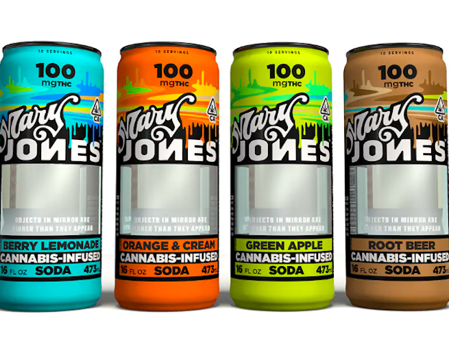 Jones Soda Co Debuts Super Potent THC Line Mary Jones