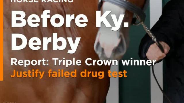 2018 Triple Crown winner Justify reportedly failed drug test prior to Kentucky Derby