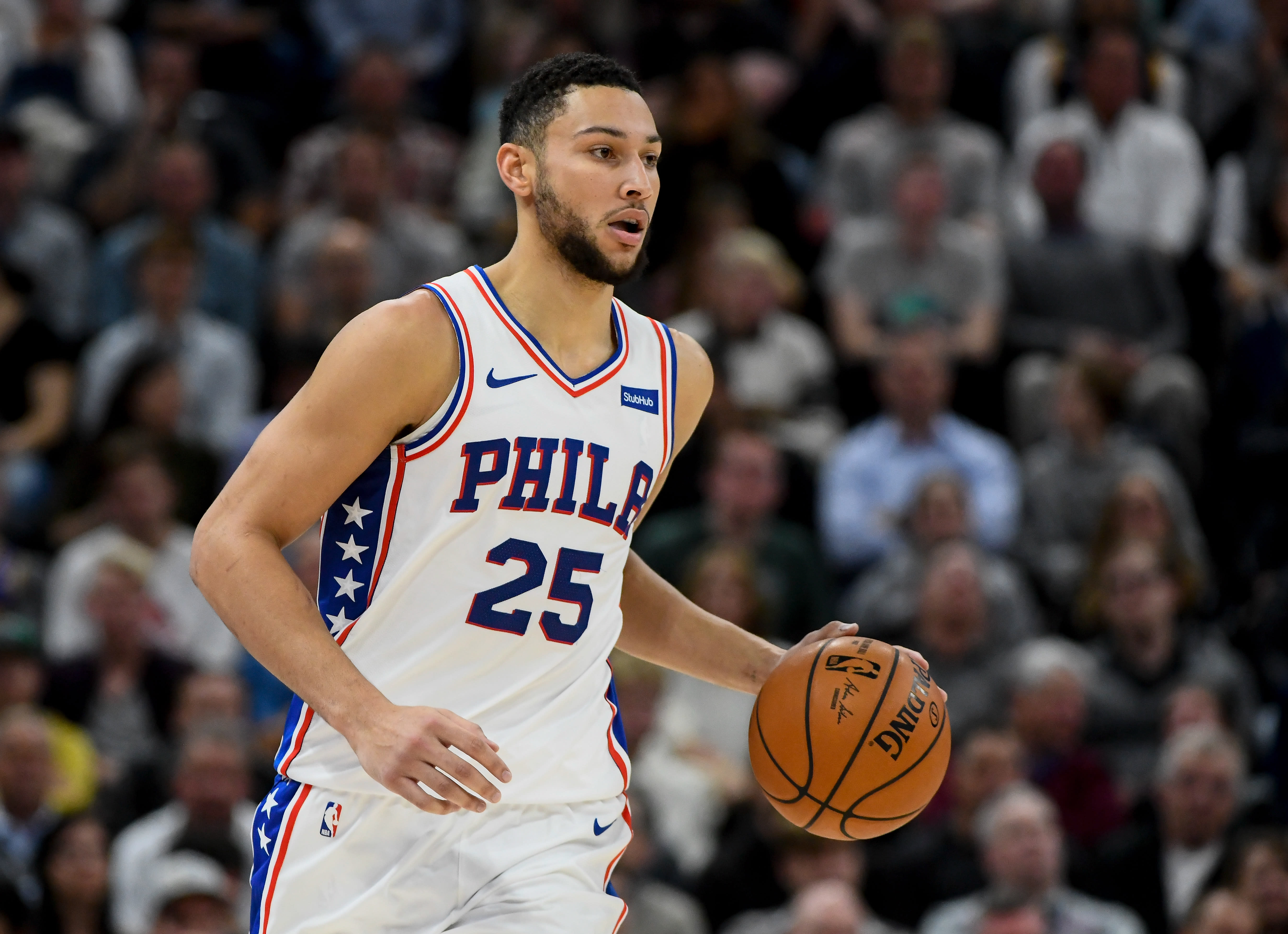 NBA: 76ers star Ben Simmons has X-ray on right shoulder ...