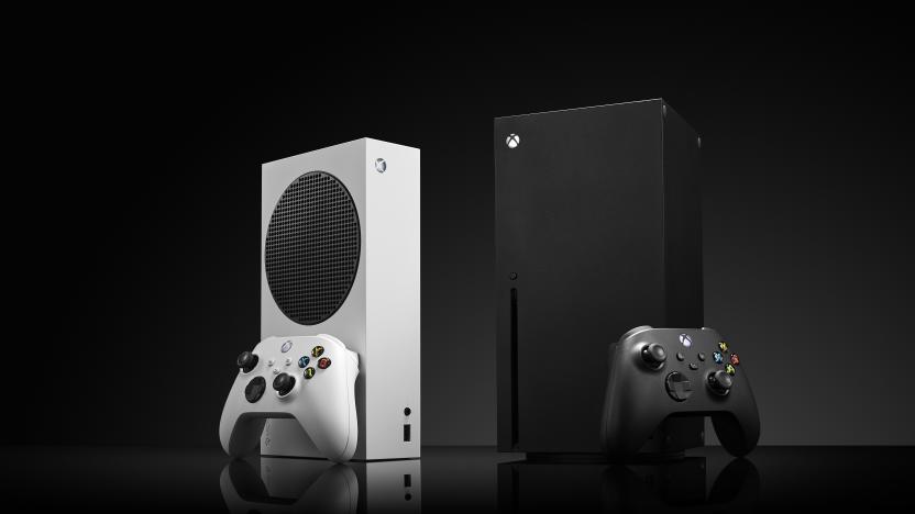 A pair of Microsoft home video game consoles, including an Xbox Series S (L) and Xbox Series X, taken on October 27, 2020. (Photo by Phil Barker/Future Publishing via Getty Images)