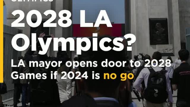 LA mayor opens door slightly to 2028 Games if 2024 is no go