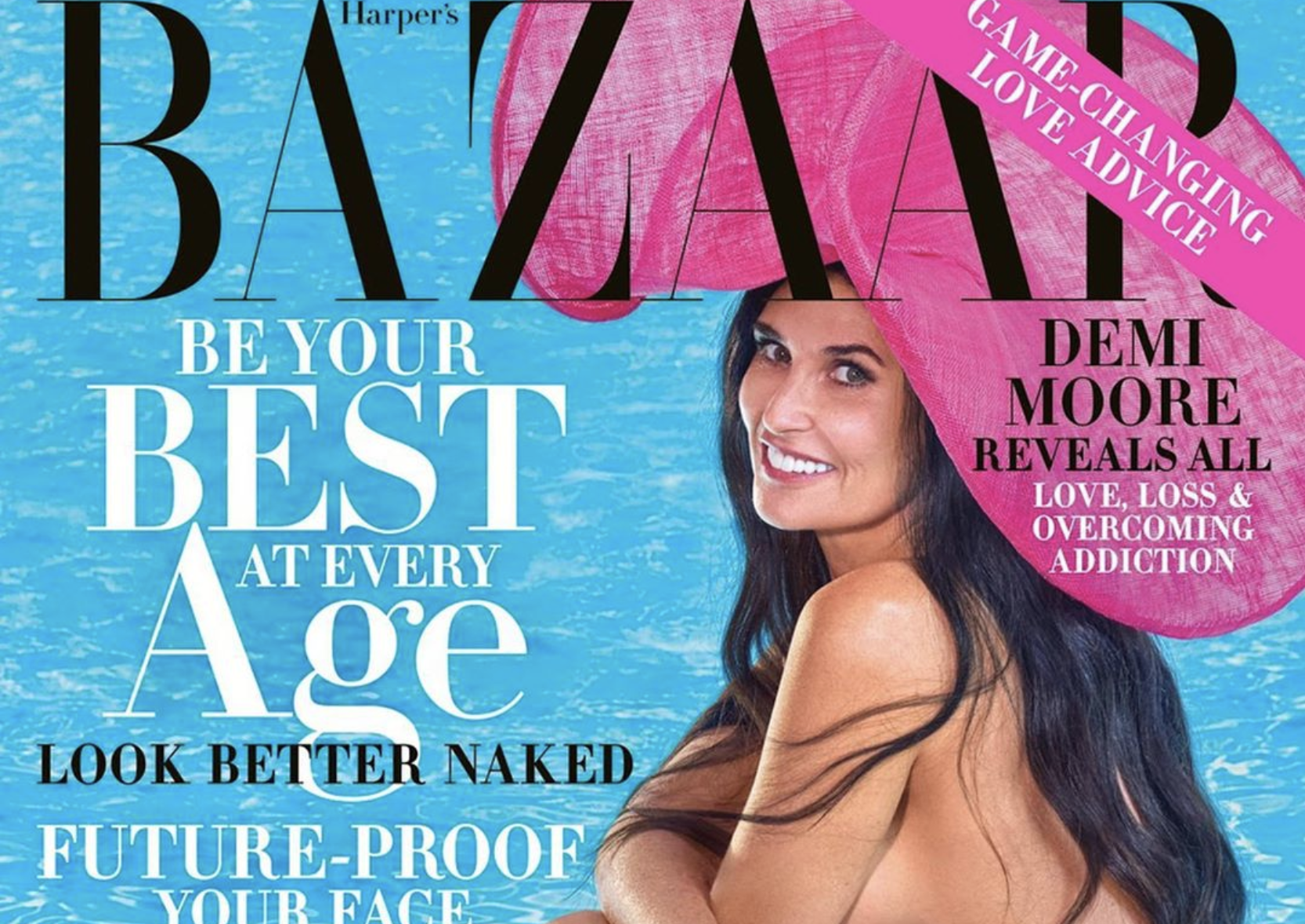 Demi Moore, 56, goes naked for Harper's Bazaar: 'Looking as gorgeous as you  always have'