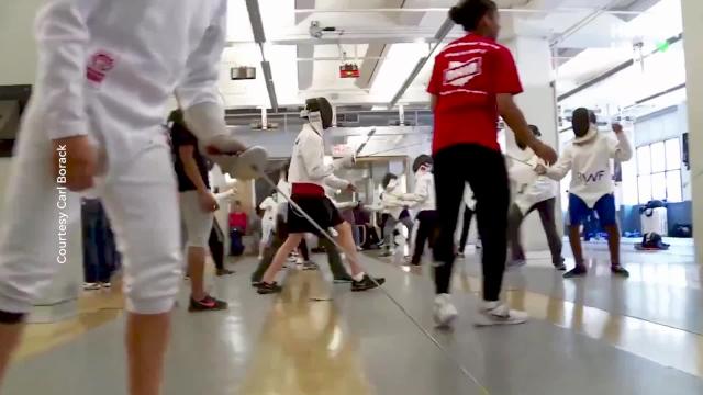 Fencer Khalil Thompson has been on a mental health journey alongside his Olympic journey