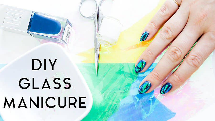 DIY the Hottest Nail Trend on the Internet: The Glass Manicure
